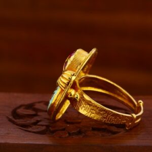 22KT Gold Antique Ladies Ring LAR102