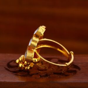 916 Gold CZ Hallmark Antique Exclusive Ladies Ring LAR98