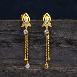 916 Gold Ladies Fancy Jhummar Earring LJE344