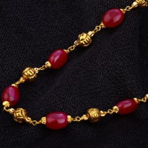 916 Gold Ladies Stylish Moti Mala AC188
