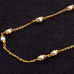 22KT Gold Hallmark Antique Gorgeous Ladies Chainmala AC221