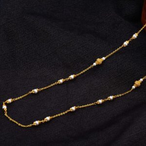 22KT Gold Hallmark Antique Gorgeous Ladies Chainmala AC221