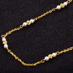22KT Gold Hallmark Antique Classic Ladies Chainmala AC216
