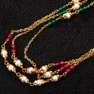 22KT Gold Antique Chainmala AC223
