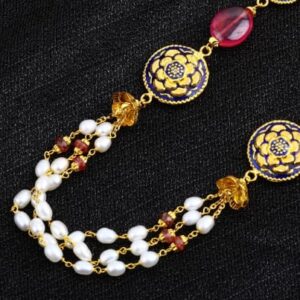 22KT Gold Antique Fancy Ladies Chainmala AC229