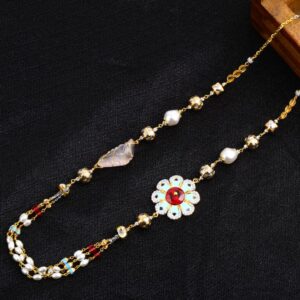 22KT Gold Antique Gorgeous Ladies Chainmala AC242