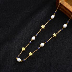 916 Gold CZ Antique Gorgeous Ladies Chainmala AC232
