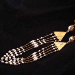 916 Gold CZ Antique Exclusive Ladies Chainmala AC252