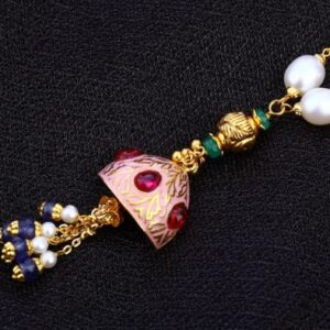 916 Gold CZ Antique Ladies Chainmala AC265