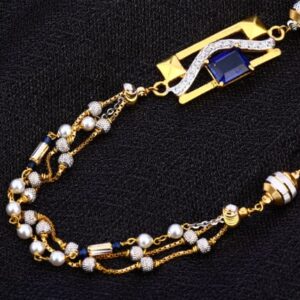 916 Gold Hallmark Stylish Antique Ladies Chainmala AC267