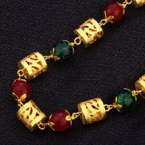 916 Gold Hallmark Fancy Antique Ladies Chainmala AC263