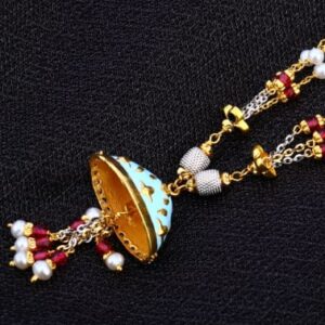 916 Gold Hallmark Exclusive Antique Ladies Chainmala AC262