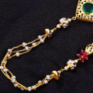916 Gold Hallmark Delicate Antique Ladies Chainmala AC261