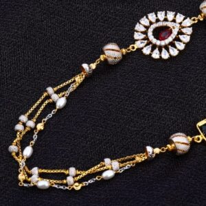 916 Gold Hallmark Antique Ladies Chainmala AC258