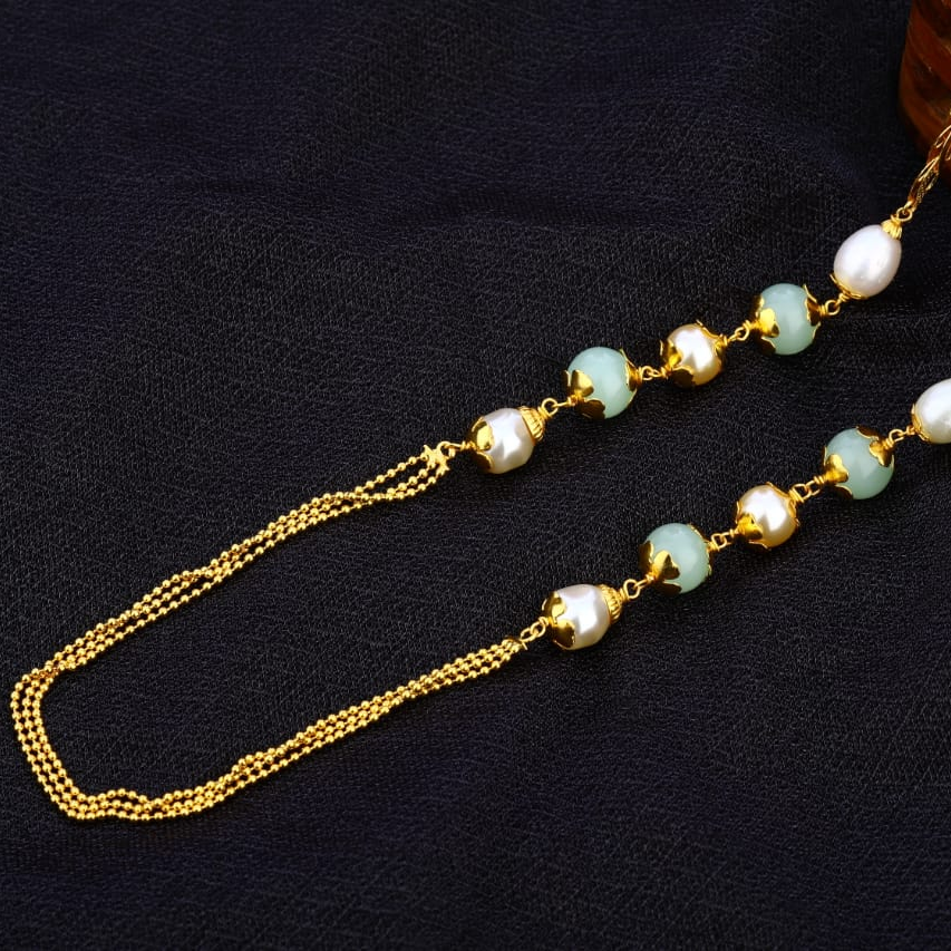 916 Gold Antique Gorgeous Ladies Chainmala AC257