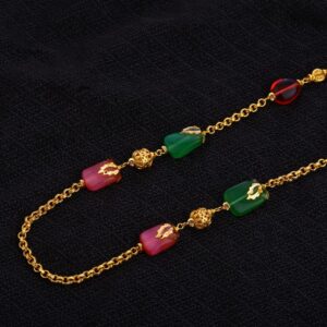 916 Gold Antique Delicate Ladies Chainmala AC174