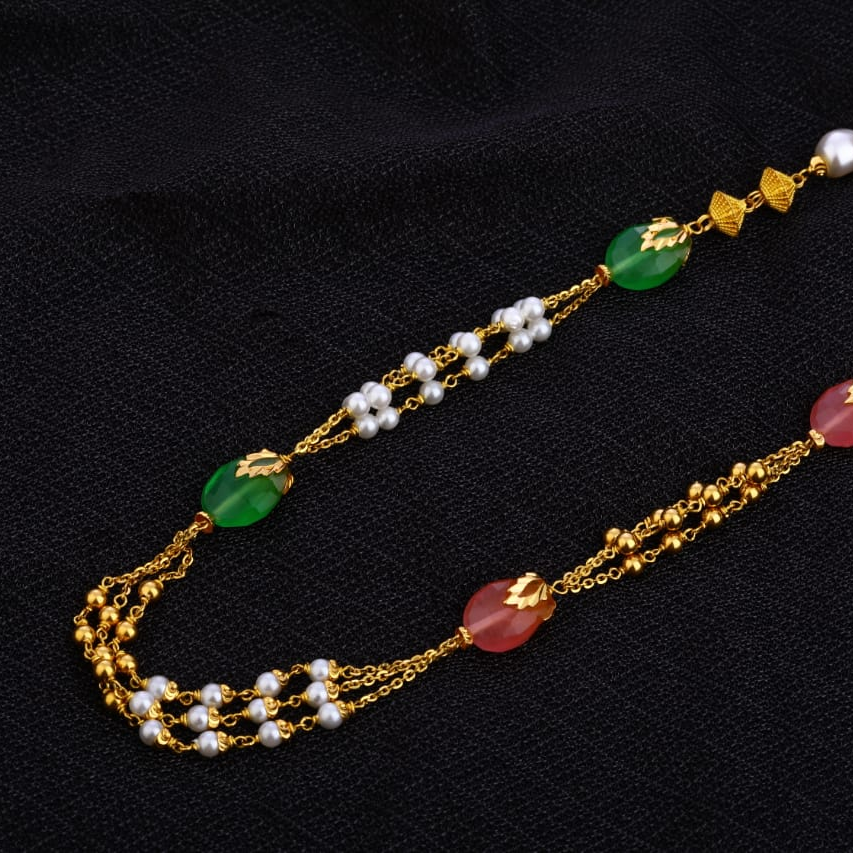 916 Gold Antique Ladies Chainmala AC171