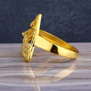 22KT CZ  Gold Designer Ladies Long  Ring LLR272