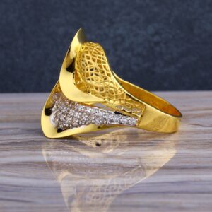 916 Gold Ladies stylish Long  Ring LLR261