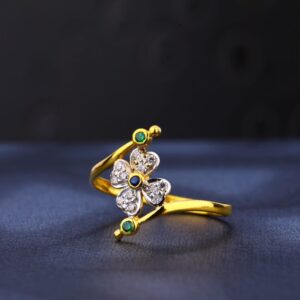 916 Gold Hallmark Gorgeous Ladies Ring LR993