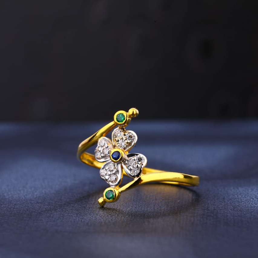 916 Gold Hallmark Gorgeous Ladies Ring LR993