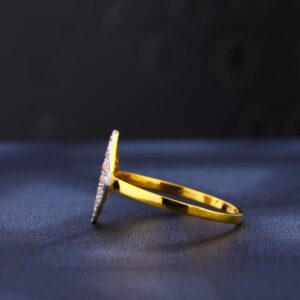 916 Gold Hallmark Fancy Ladies Ring LR994