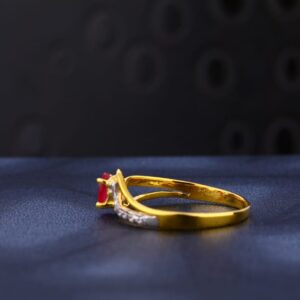 916 Gold Ladies Exclusive Ring LR1005
