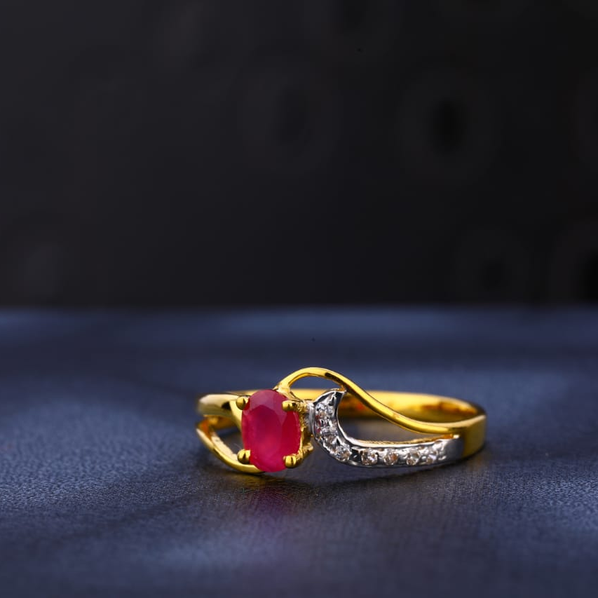 916 Gold Ladies Exclusive Ring LR1005