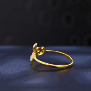 22KT CZ Gold Hallmark Ladies Ring LR1014