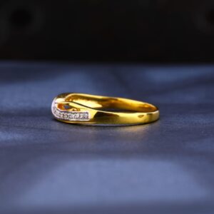 22KT CZ Gold Ladies Ring LR244