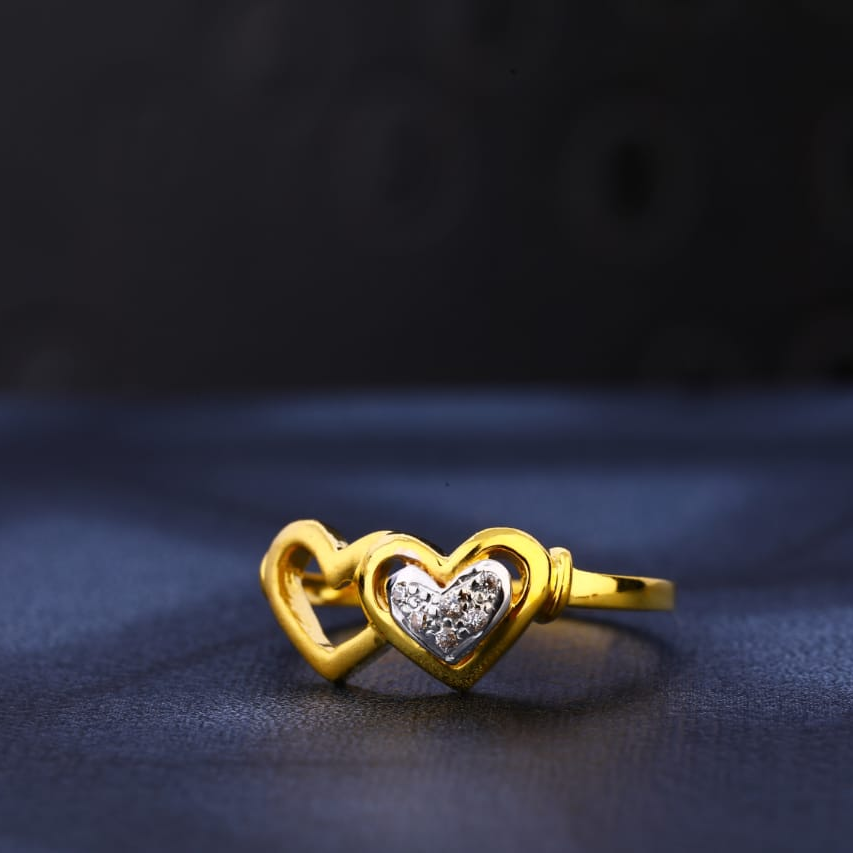 22KT Gold Hallmark Ladies Ring LR1033
