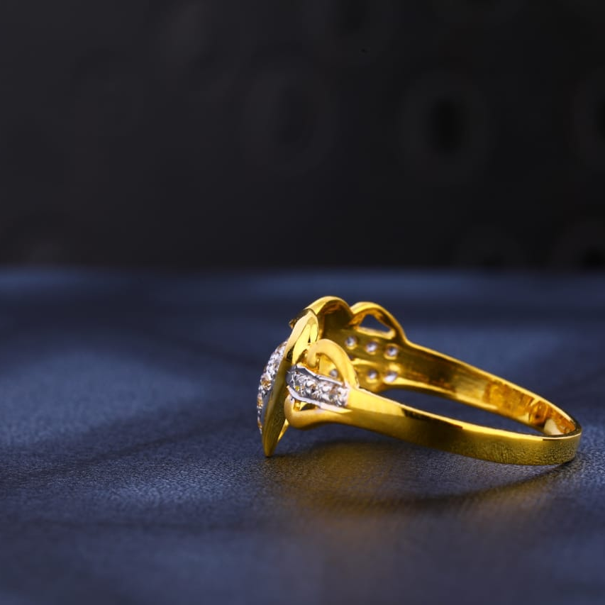 22KT Gold Fancy Ladies Ring LR1037 - Image 2