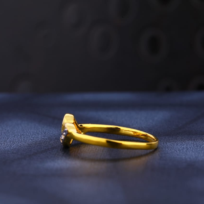 22KT Gold Designer Ladies Ring LR1041 - Image 2