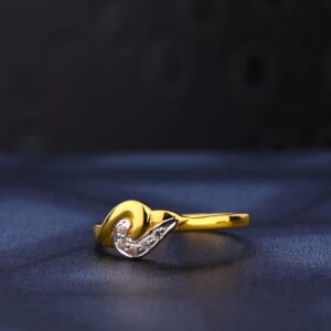 22KT Gold Designer Ladies Ring LR1041