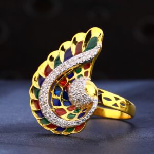 916 Gold CZ Hallmark exclusive  Women's Ring LR306
