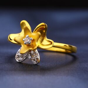 22CT CZ Gold Hallmark exclusive Women's  Ring LR290