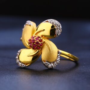 22KT CZ Gold Gorgeous  Ladies Ring LR268