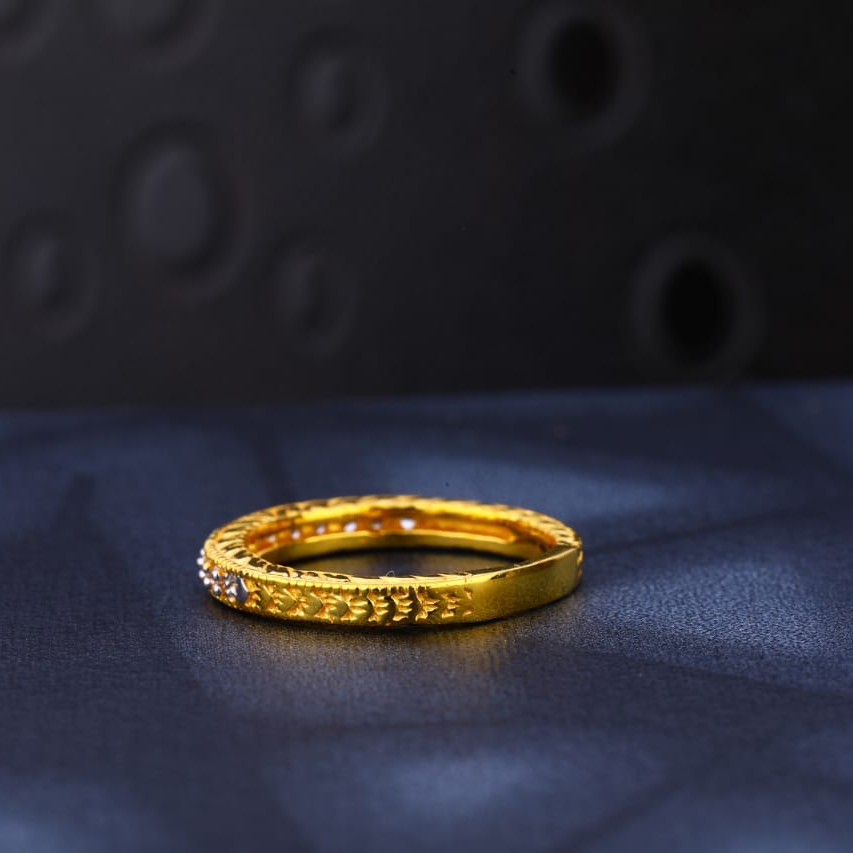 22KT Gold Hallmark Fancy Ladies Ring LR937 - Image 2