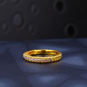 22KT Gold Hallmark Fancy Ladies Ring LR937