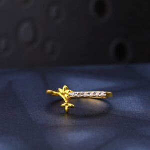 22KT Gold Hallmark Exclusive Ladies Ring LR938