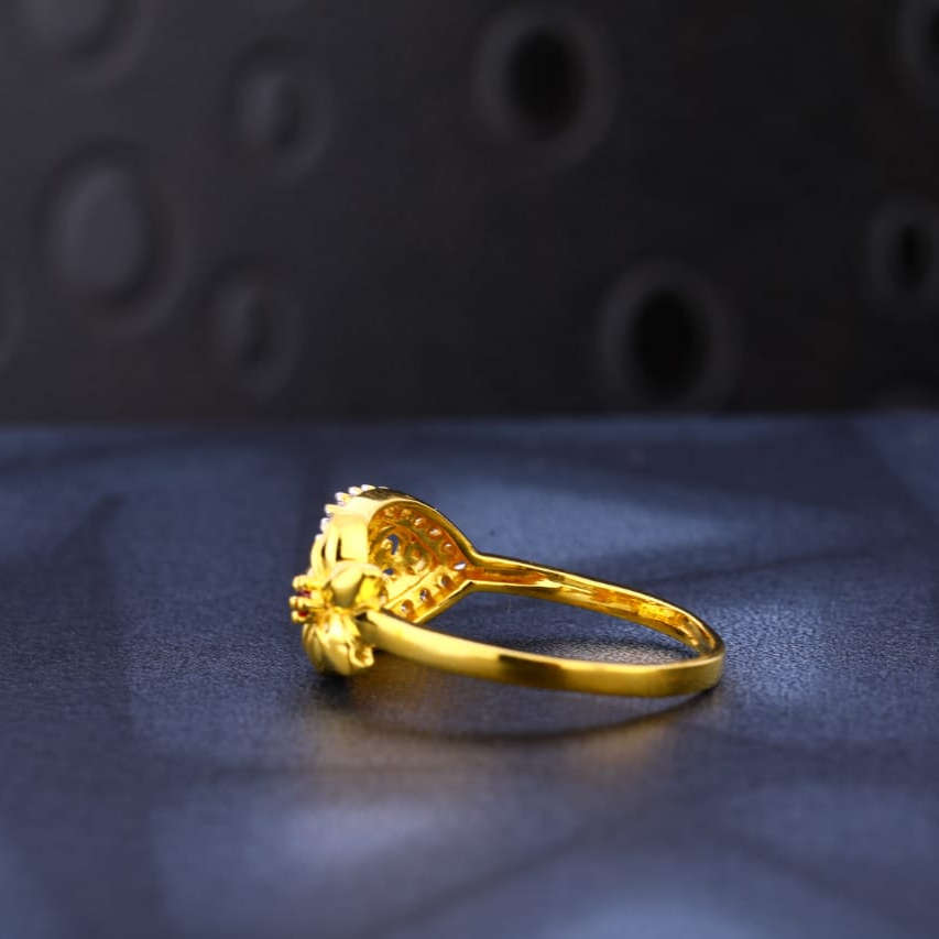 22KT Gold Designer Ladies Ring LR948 - Image 2