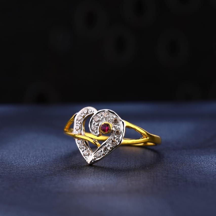 916 Gold CZ Gorgeous Ladies Ring LR960