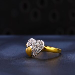 916 Gold Hallmark Designer Ladies Ring LR974