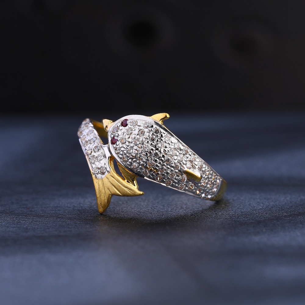 22KT CZ Ladies Gorgeous Gold Ring LR1090