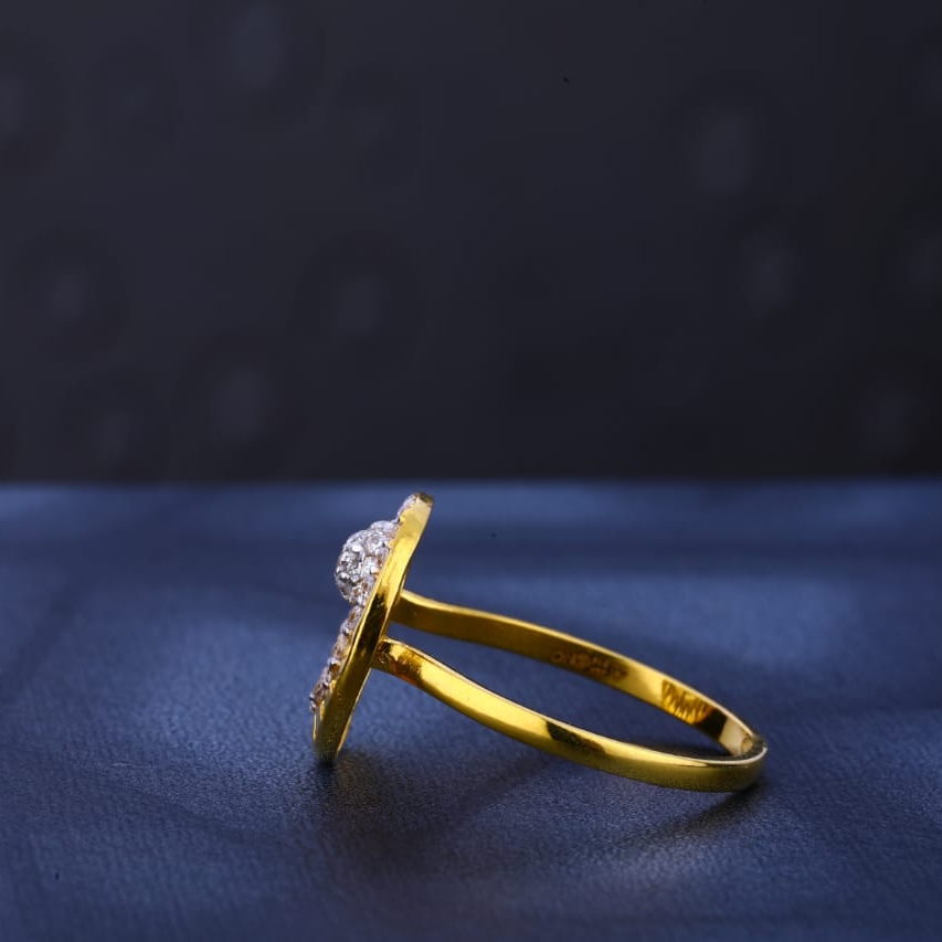 916 Gold Ladies Exclusive Ring LR499 - Image 2