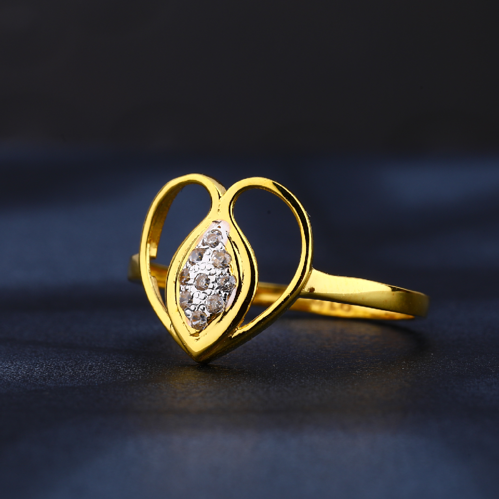 22CT CZ Gold Gorgeous Ladies Ring LR834