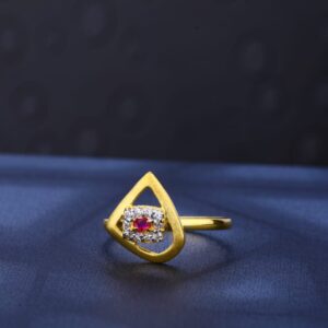 916 Gold Ladies Gorgeous Ring LR512