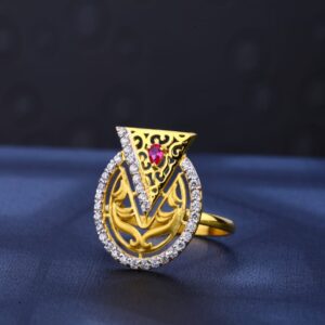 916 Gold Ladies Ring LR518