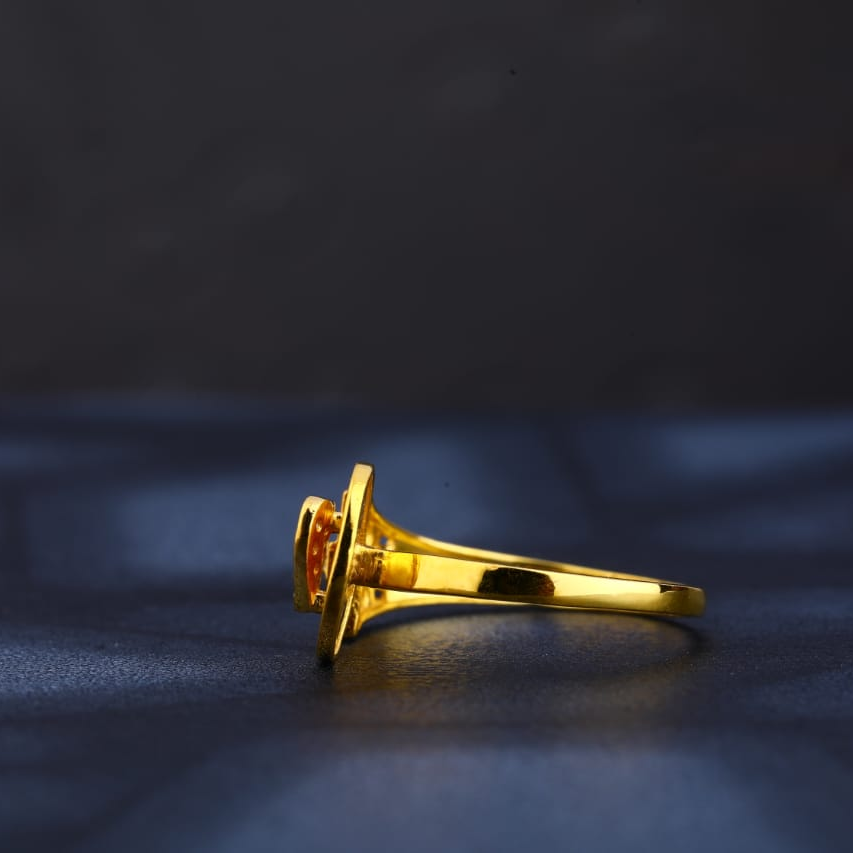 22KT Gold CZ Gorgeous Ladies Ring LR803 - Image 2