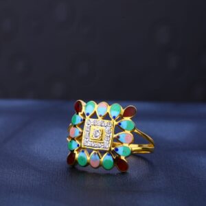 22KT Gold Hallmark Exclusive Ladies Ring LR472